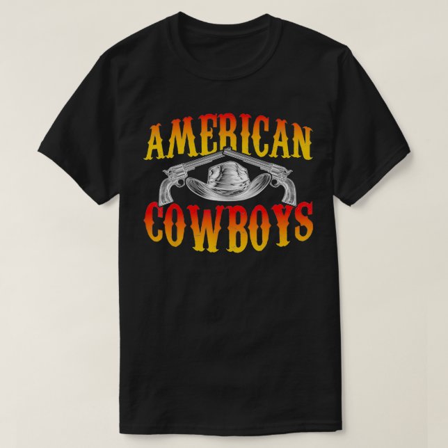 Cowboy Costume Funny Lazy Country Rodeo Western  T-Shirt (Design Front)