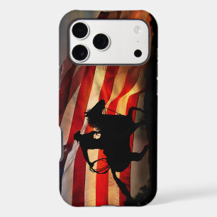 Cowboy Country Western American Flag Rodeo