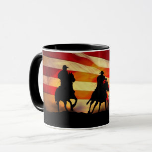 Cowboy Country Western Cattle Drive Mug
