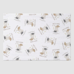Cowboy Cowgirl Graduation Country Western Party Tissue Paper