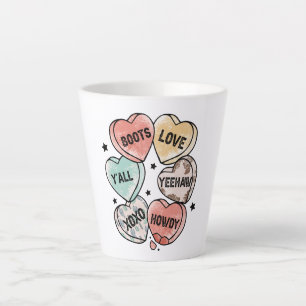 Cowboy & Cowgirl Love   Western-Themed Latte Mug