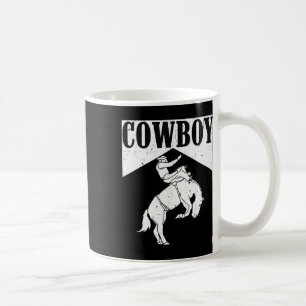 Cowboy Cowgirl Rodeo Horse Riding Country Western Coffee Mug