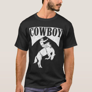 Cowboy Cowgirl Rodeo Horse Riding Country Western T-Shirt