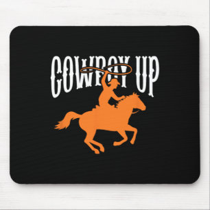 Cowboy Cowgirl Rodeo Western Southern Cowboy Mouse Pad