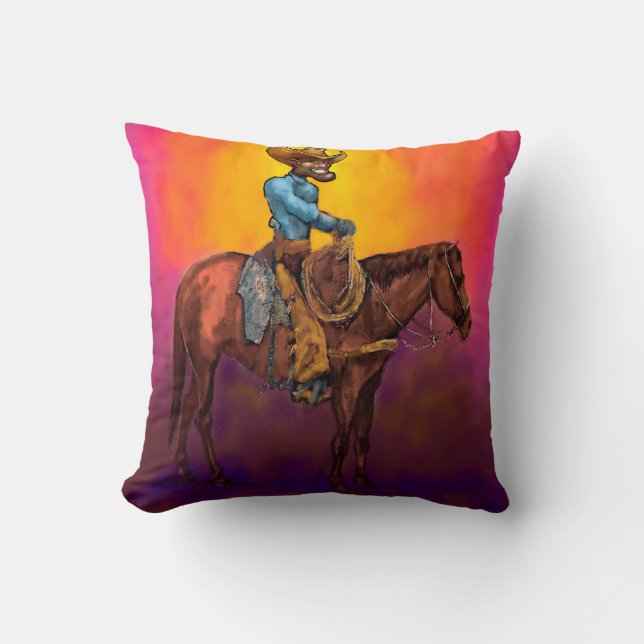 Cowboy Cushion (Front)