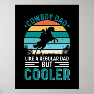 Cowboy Dad Poster