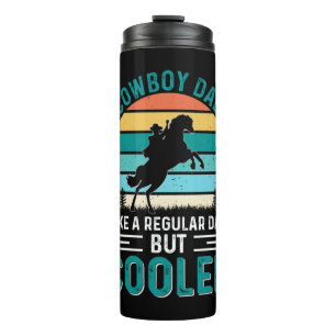 Cowboy Dad Thermal Tumbler