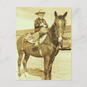 COWBOY DOUG POSTCARD / INVITATION