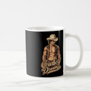 Cowboy Dreams Sticker Coffee Mug