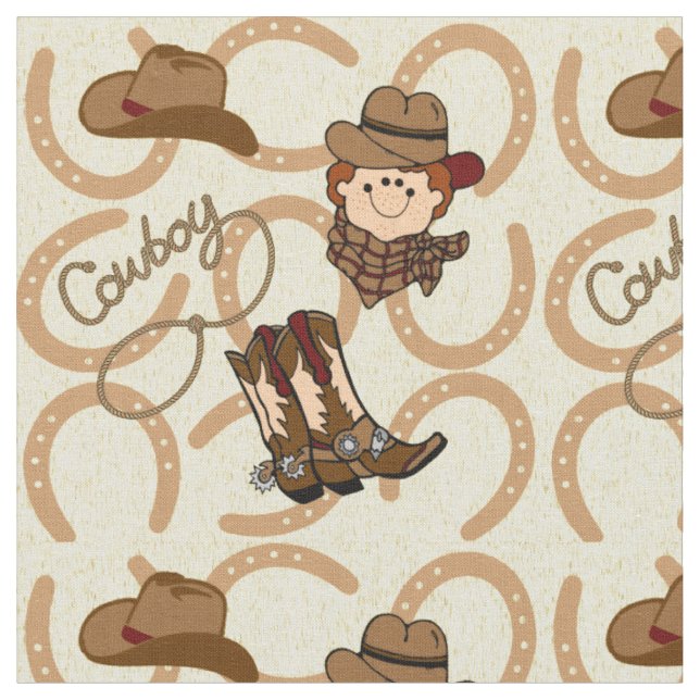 Cowboy Fabric (Close Up)