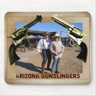Cowboy Fast Draw Peacemaker Personalised Mousepad