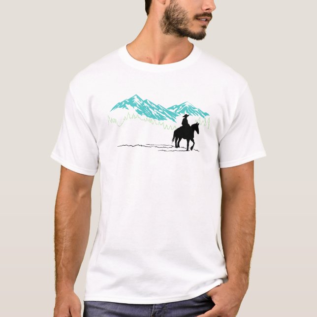 Cowboy father T-Shirt (Front)