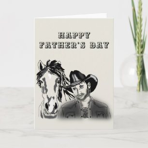Cowboy Father's Day Card