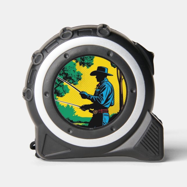 Cowboy Fisherman on Riverbank 1 (Front)