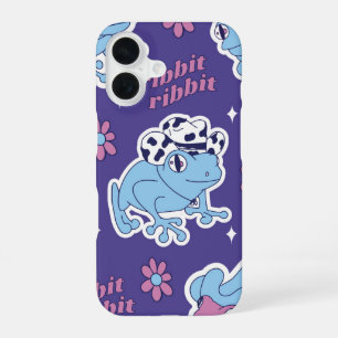 Cowboy Frog Aesthetic iPhone 16 Case