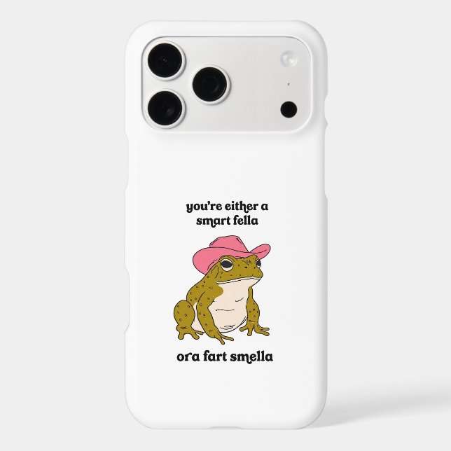  Cowboy Frog Meme Smart Fella or Fart Smella  (Back)