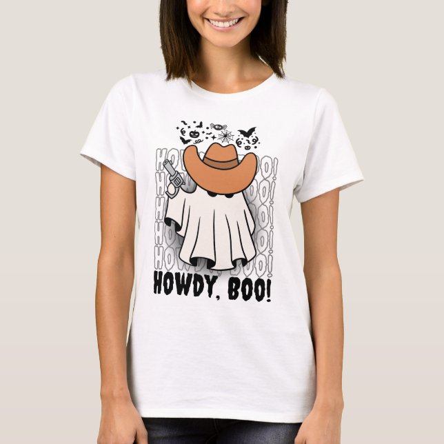  Cowboy Ghost T-Shirt (Front)