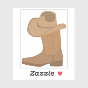 Cowboy Hat and Boot