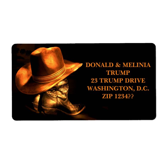 COWBOY HAT & BOOTS (Front)