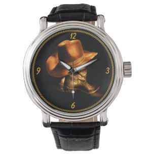 COWBOY HAT & BOOTS     WATCH
