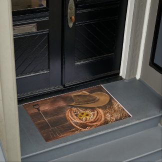 Cowboy Hat Doormat