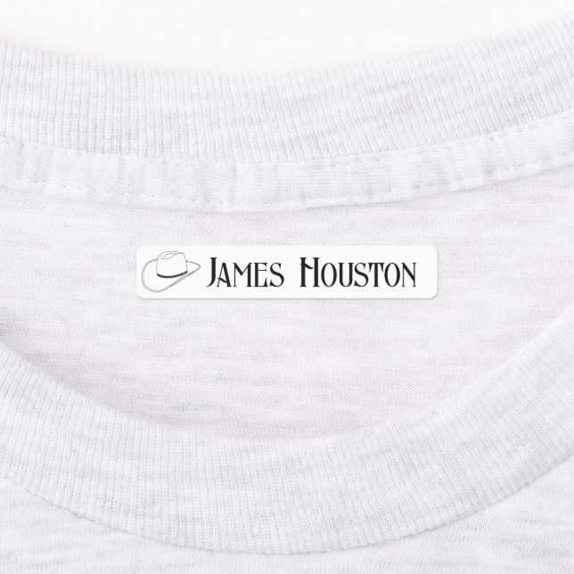 Cowboy Hat for Fabric Crafter or Artist (Affixed)