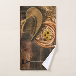 Cowboy Hat Hand Towel