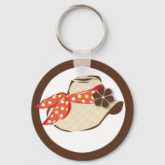 Cowboy Hat Key Ring