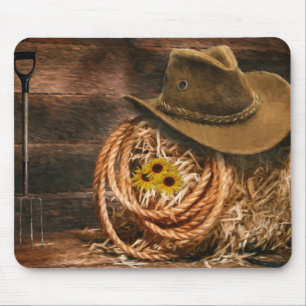 Cowboy Hat Mouse Pad