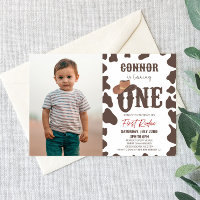 Cowboy Hat ONE First Rodeo 1st Birthday Party