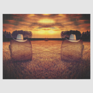Cowboy Hat Tissue Paper