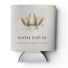 Cowboy hat western business card