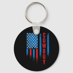 Cowboy Horse Show Horseck Riding Rider 2 Key Ring