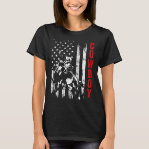 Cowboy Horse Show Horseck Riding Rider 7 T-Shirt