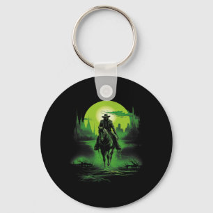 Cowboy Horseck Riding Saloon Gunfight Sheriff 1 Key Ring