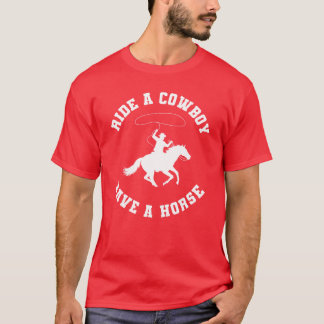 Cowboy Horses Rodeo Wild West friend T-Shirt
