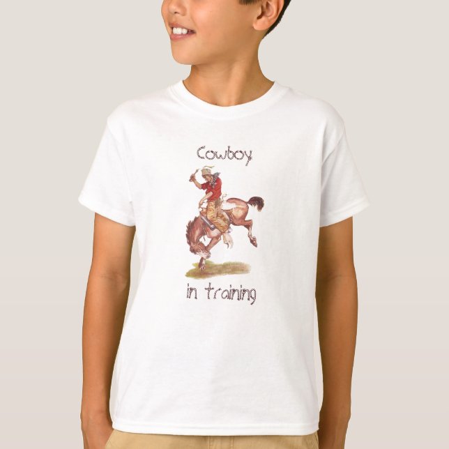 Cowboy in training T-Shirt (Front)