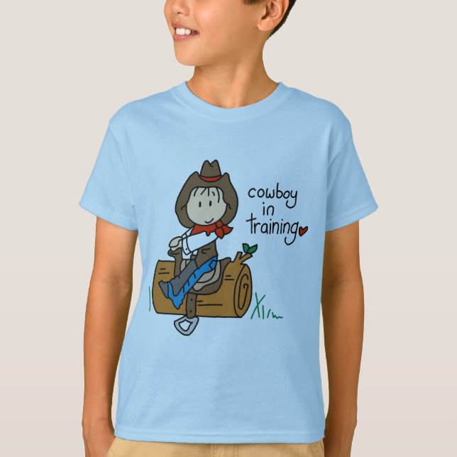 Cowboy in Training Tshirts and Gifts (Front)