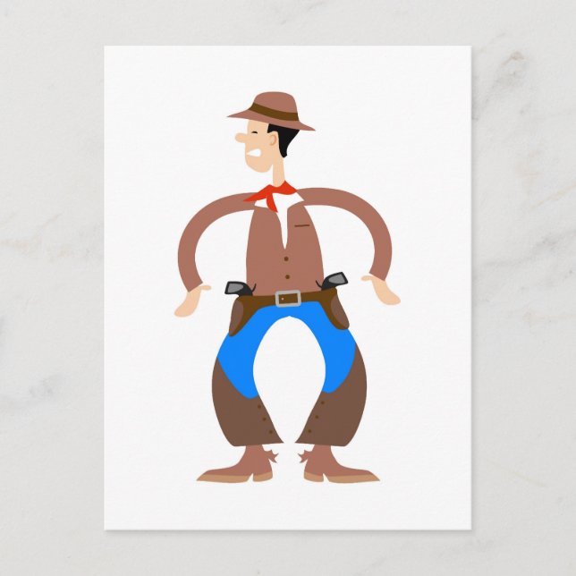Cowboy Joe Postcard (Front)