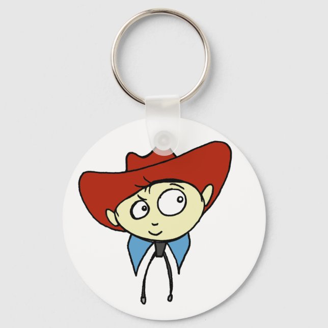Cowboy Key Ring (Front)