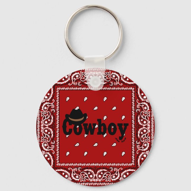Cowboy Key Ring (Front)