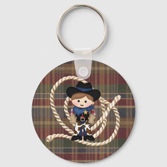 Cowboy Key Ring (Front)