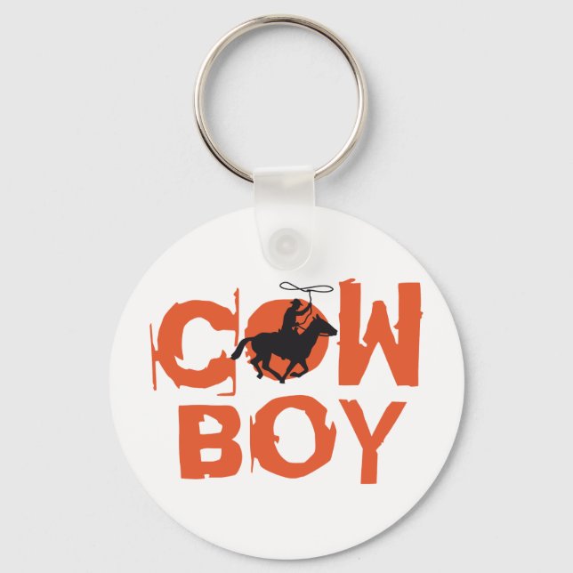 cowboy key ring (Front)