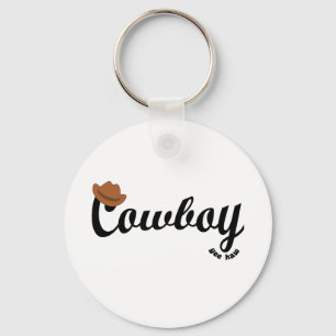 Cowboy Key Ring