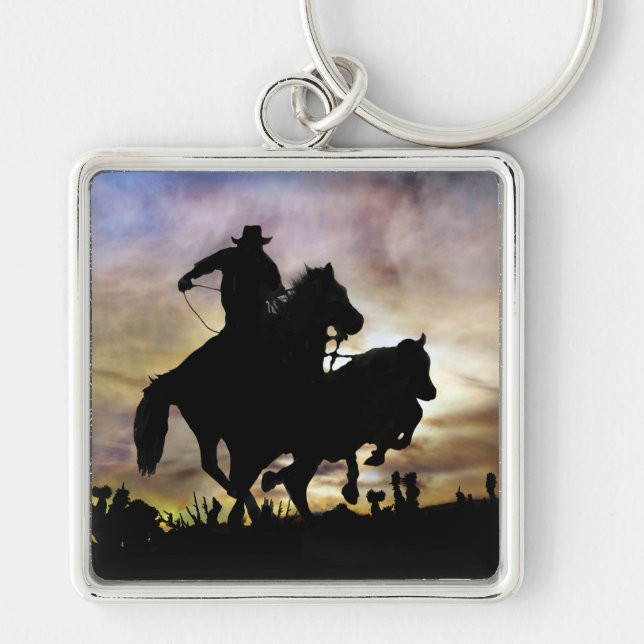 Cowboy Keychain (Front)