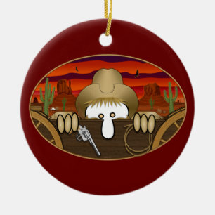 Cowboy Kilroy Ornament