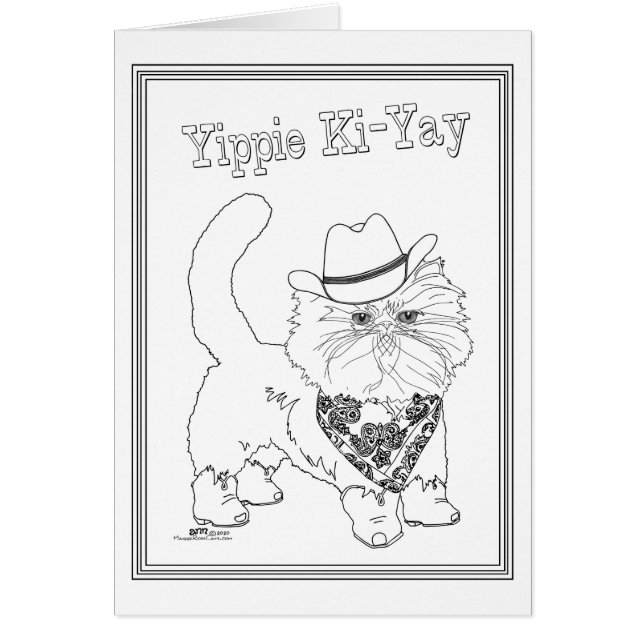 Cowboy Kitty (Front)