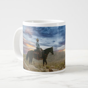 Cowboy Large Coffee Mug