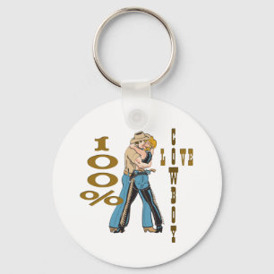 Cowboy Love Key Ring