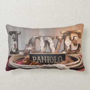 Cowboy Love Lumbar Cushion